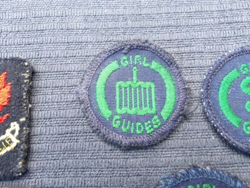 Lot of 13 Vintage 1960s Girl Guide Cloth Badges - Picture 6 of 23