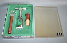 Korkenzieher Monopol Bar Set vintage ovp unbenutzt Flaschenöffner Fach /#A4