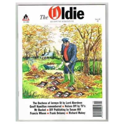The Oldie Magazine October 1996 mbox3509/h Noises Off the TV's Mr Bucket