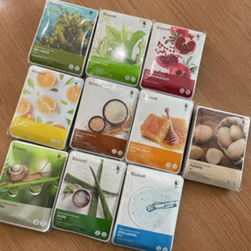 All Skin Type Ricocell Nature Recovery Sheet Mask – 10 Types (10 Sheets Each) - Image 3 of 4