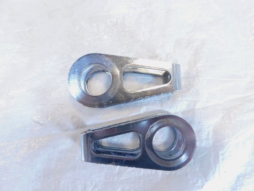 Honda CBR900RR CB900F Shadow ACE 750 Rear Back Wheel Chain & Axle Adjuster Set - Picture 7 of 7