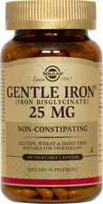 Solgar Gentle Iron 180 Vegetable Capsules