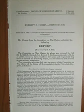 Government Report 2/13/1902 John Curtis USS Massasoit USS Osceola US Navy 