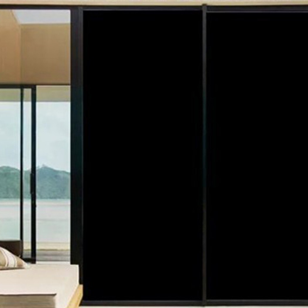 Premium Blackout Glass Film for Sun Protection & Privacy Double Sided