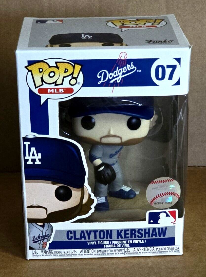 Funko Pop! Vinyl: Mlb #07 Clayton Kershaw - La Dodgers - Away Uniform
