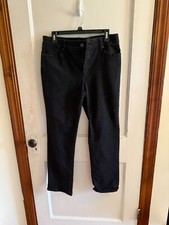 WOMENS BLACK JEANS SZ. 12 SHORT