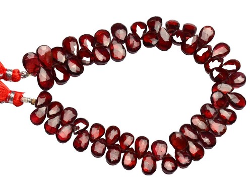 Grenat Rhodolite Pourpre de baies roses naturelle Coupe