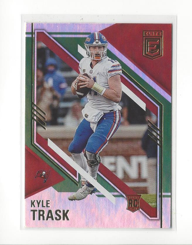 2021 Elite Green #106 Kyle Trask RC Rookie Florida Buccaneers