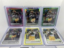 2020 A.J. Dillon Rookie LOT(8) OPTIC HOLO PINK GREEN DONRUSS MOSAIC SEE PICS GB