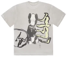 Travis Scott Cactus Jack + Kaws For Fragment Tee MEDIUM 100% NEW AUTHENTIC 
