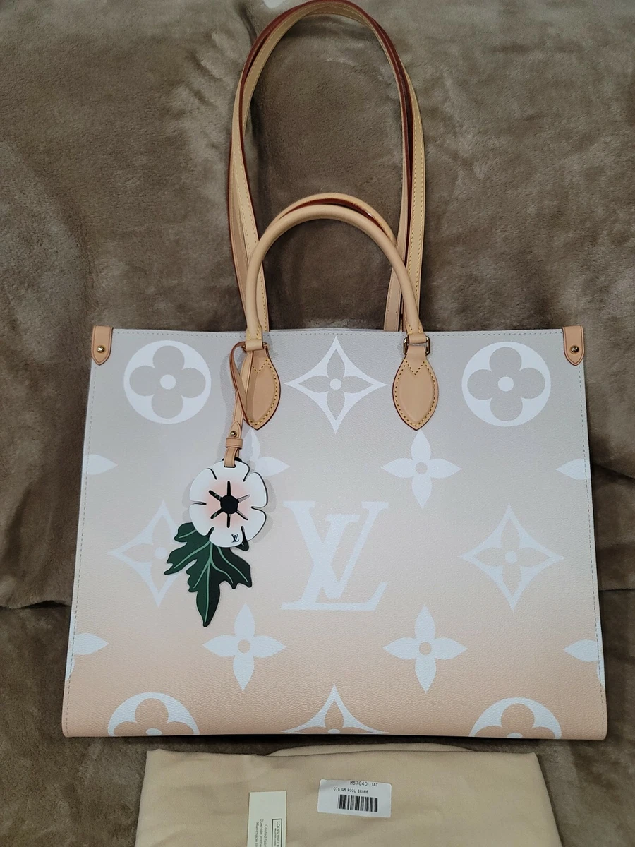 Louis Vuitton Limited Edition Mist Monogram Giant Canvas by The Pool Onthego GM Tote Bag