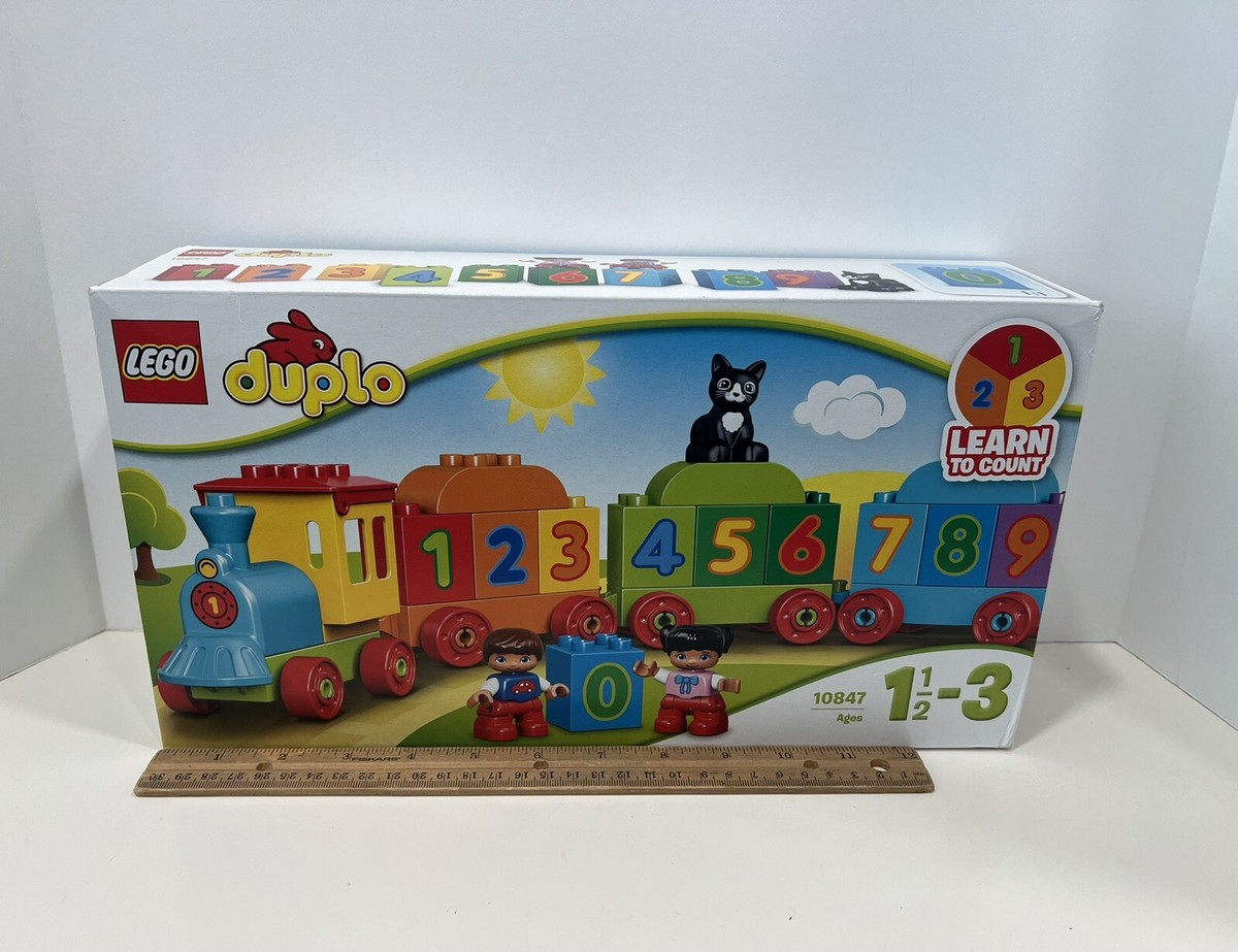 Lego Duplo Learn To Count Train Figure Set 10847 Educational Toy