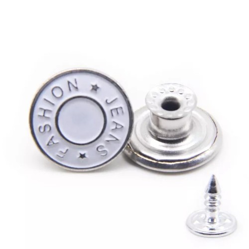 SHONCO No-Sew Jeansknopf – 17 Mm, Justierbar & Ohne Nähen