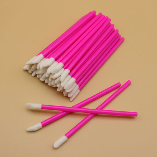 Makeup Tool 50Pcs Lip Brushes Lipstick Applicator Disposable Salon Su ` - Bild 19 von 21