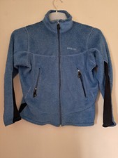 Patagonia Womens Blue Full Zip Walking Hiking Fleece Jacket Size Medium M