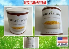 New Nutristore Survival Emergency Food Freeze MACARONI AND CHEESE MRE Camping