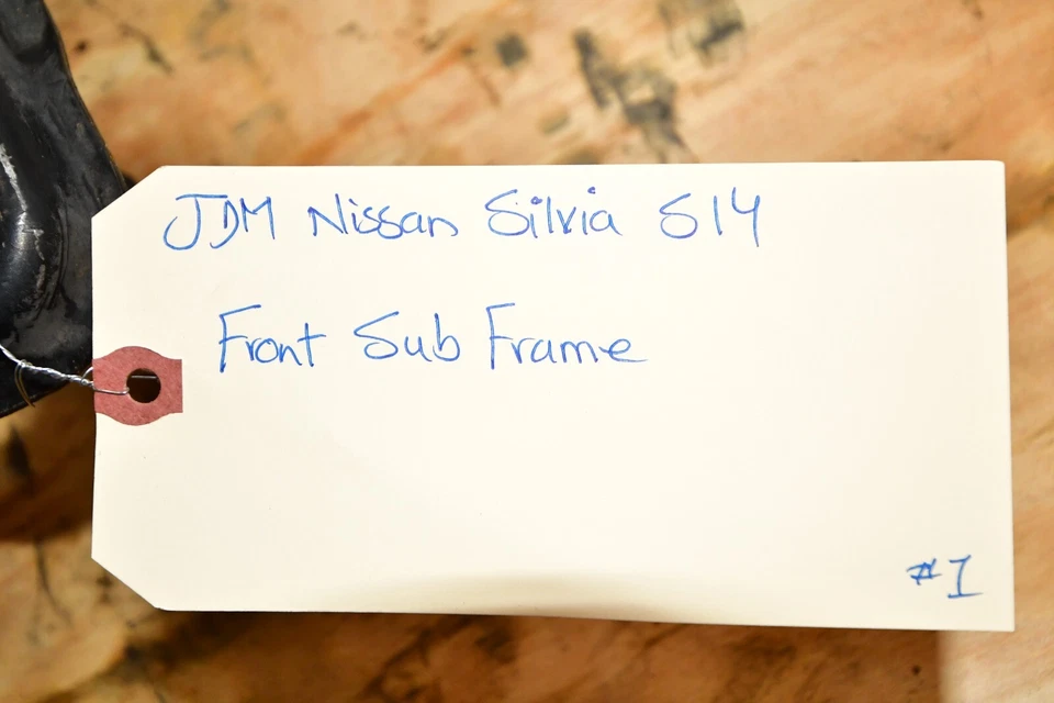 JDM 1995-1998 Nissan 240sx S14 OEM Subquadro Frontal Motor Berço Crossmember S14 - Imagem 3 de 3