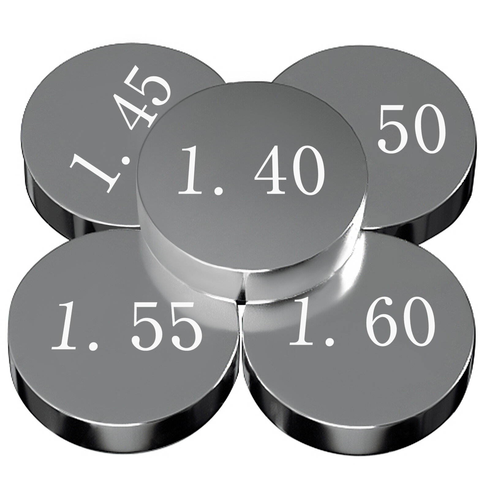 9.48mm Valve Shims Kit 52pcs 1.20mm to 4.0mm for Honda CRF450R CRF450X