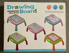 Kids Drawing Desk Learn Painting Table Toy Lap Portable Carry●Art ■NEW