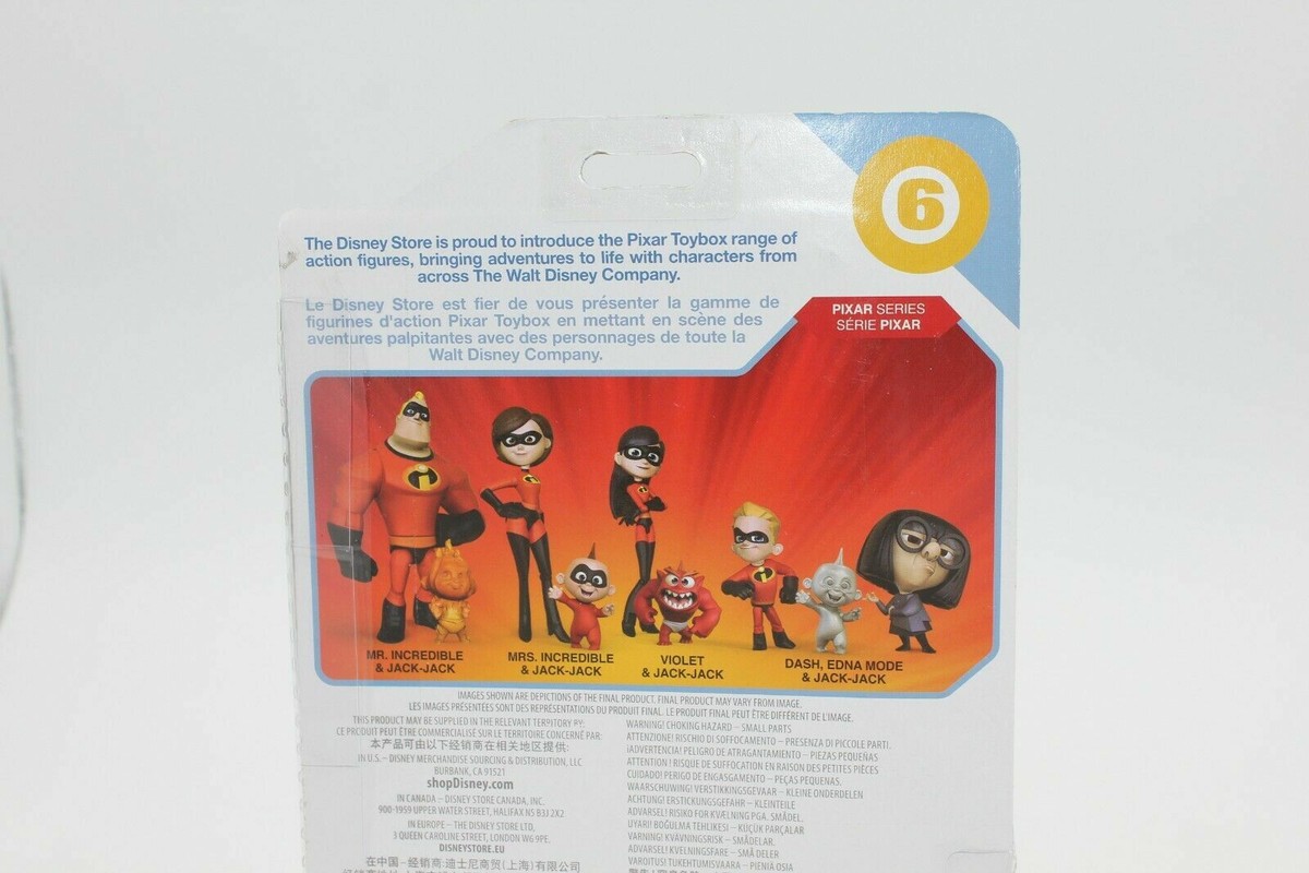 New Disney Store Pixar Toybox Incredibles 2 Violet Jack-Jack