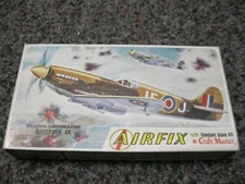 AIRFIX Craft Master Supermarine Spitfire 1/72 scale Kit #1222-50 NEW open box
