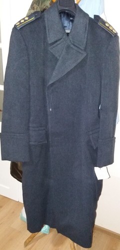 GENUINE/SERBIAN/AIR/FORCES/OVERCOAT/WINTERS/RUNIC/WOOL/DARK/BLUE/COLONEL/NEW - Picture 2 of 12