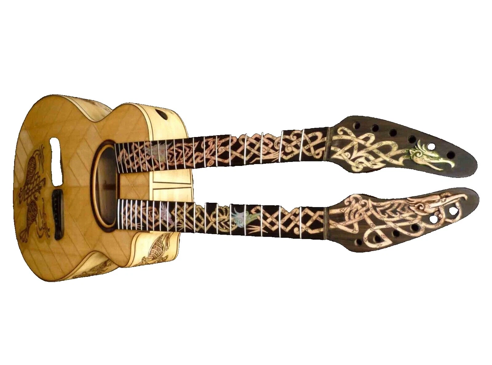 Double Neck 6 String Acoustic Guitars