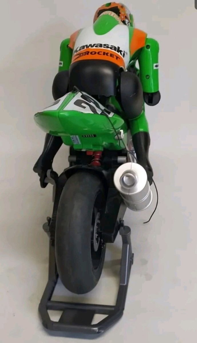 Rare Vintage Nikko Kawasaki Ninja RC 1:5 Scale Motorcycle Rare Vintage Nikko Kawasaki Ninja RC 1:5 Scale Motorcycle