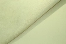 Beautiful Off White Cowhide Leather Remnant with a Rich Pebble Grain AB 24