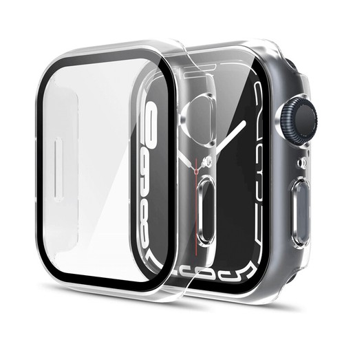 Pour Apple Watch 40 /41 /42 /44 /45mm Coque Gel avec Protecteur d'écran Intégré - Photo 4 sur 13