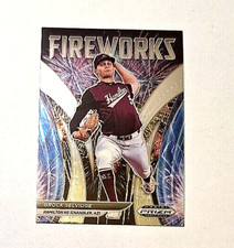 2021 Panini Prizm Draft Fireworks #F-BS Brock Selvidge XRc