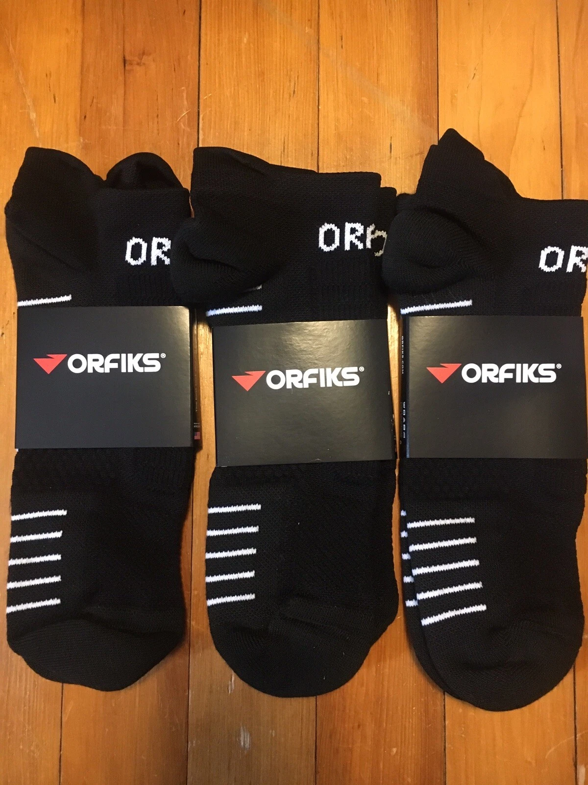 ORFiKS 3 Hybrid Pro Low Tri-Tech Compression Sock- SZ 4 Mens 10-13 Women's 13-15