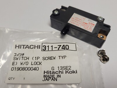 HITACHI 311-740 311740 OEM Switch fits G12SE/SE2 & G13SE/SE2 - NOS