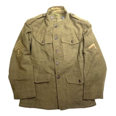 Authentic WW1 US Military Wool Tunic 