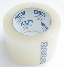  3 ULINE S-445 3" X 110yds 2mil PACKING / SHIPPING TAPE ROLLS FREE SHIPPING 