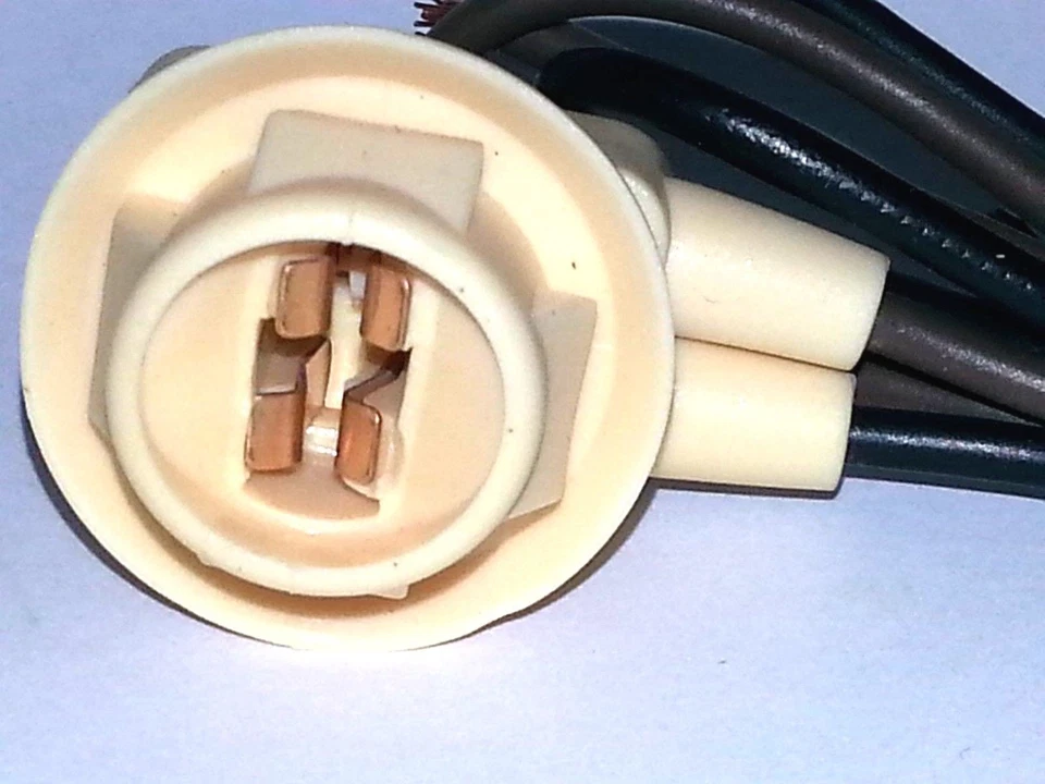 80-90 Ford Marcador Lateral Trasero Señal de Giro Luz Bombilla Cableado Arnés Enchufe D8 Foto 3 de 4