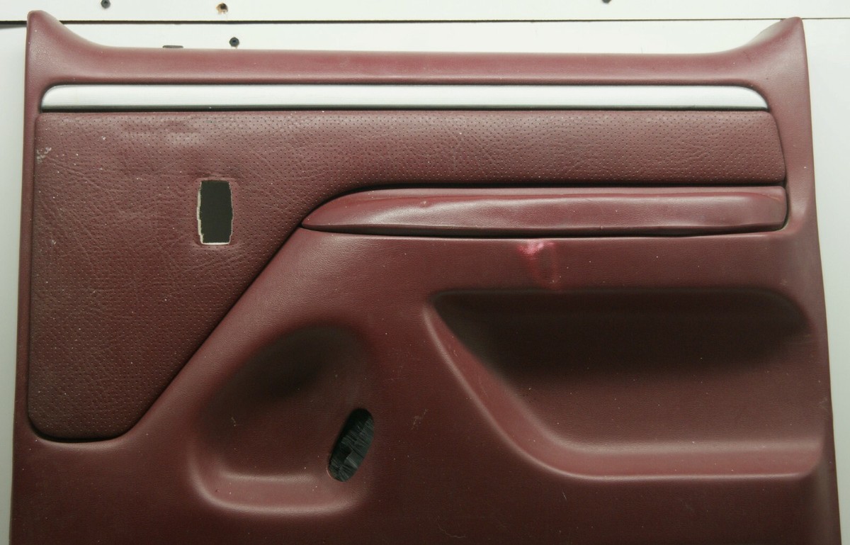 Ford vintage ニットジャージ　後ろポケット 95-96 Ford F250 F350 Crew Cab Rear RH Power Door Panel Red OEM