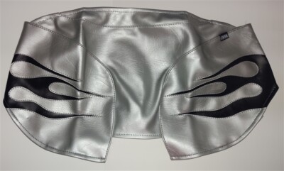 (Color: 2004 Silver/Black Flames) Yamaha R6 R6S Second Look Tank Bra ...
