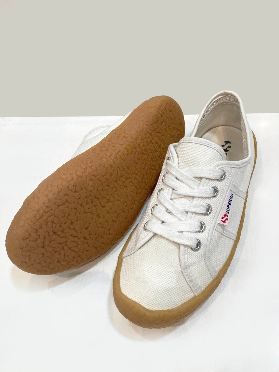 Superga 2750 gum clearance sole