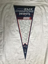 New England Patriots Super Bowl XLIX Champions Signature Pennant 