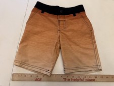 Boys Size 5 Art ClassUPF 50 Orange Tie Dye Hybrid Swim Shorts