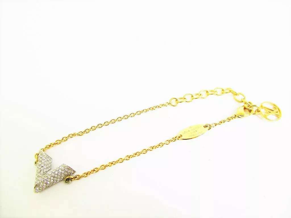 Louis Vuitton Louis Vuitton Essential V Gold-tone Chain Bracelet