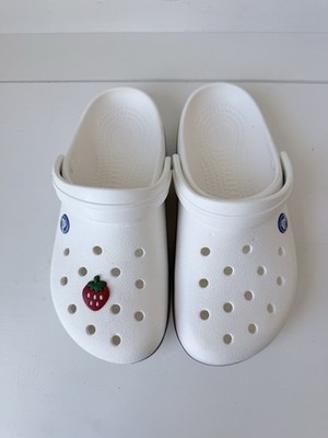 Crocs Crocband II Clogs White Unisex Women s 8 Men s 6