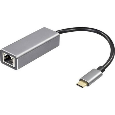 Maxtrack C545L USB-C  / RJ45 Network Adapter Adapter [1x USB-C  Plug - 1x P