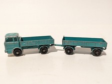 Lesney Matchbox Series No.1 Mercedes Truck No.2 Mercedes Trailer, Used/Loose