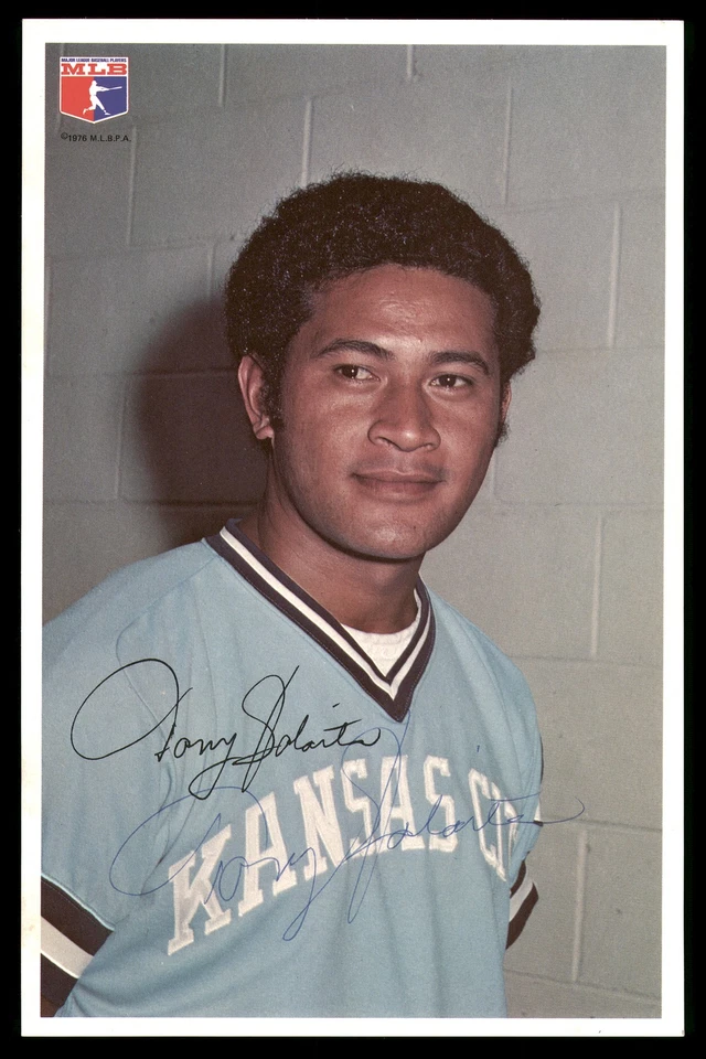 Royals Auto 15 штук Лот из 6x9 Выпущенных Командой Фотографий Все Различные Al Cowens McRae - Изображение 3 из 4