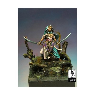 Figone Fantasy Mini Lharm Sheod - Eastern Warrior Pack New