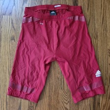 Adidas TechFit ClimaLite Power Web Compression Shorts Red Read For Size