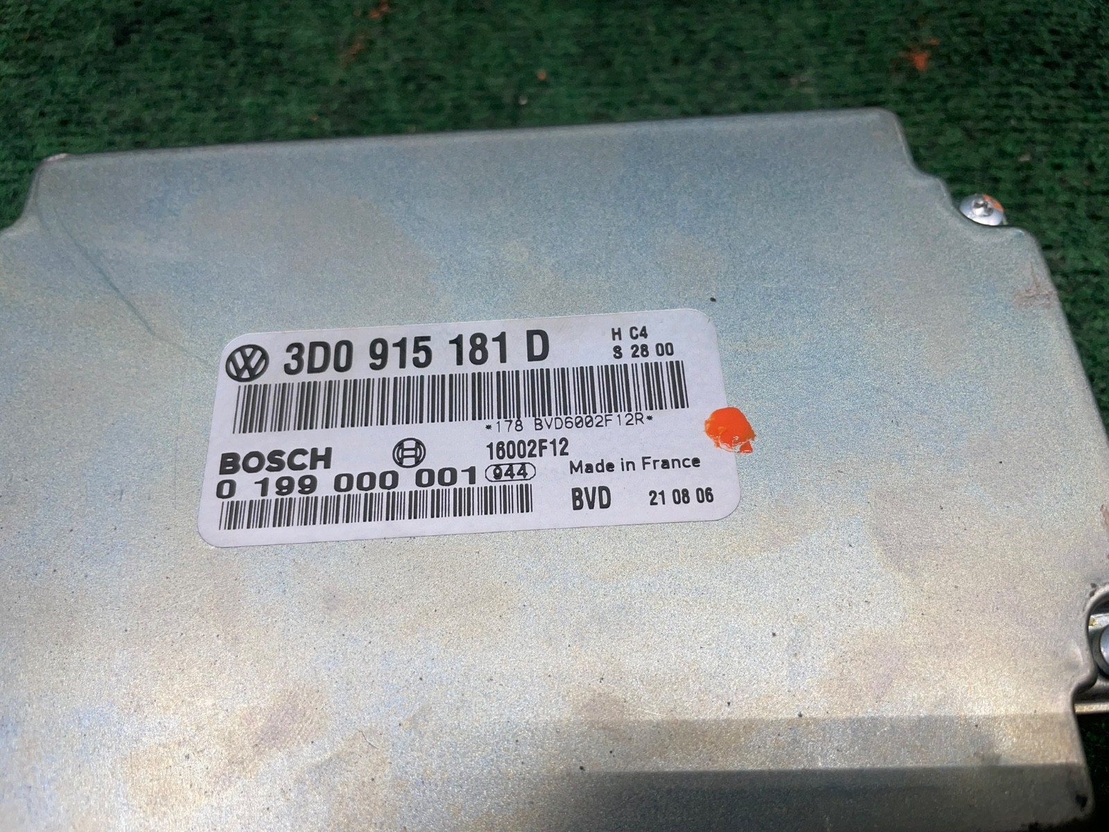 2003-2012 Bentley Continental GT GTC Flying Spur Battery Monitor Module OEM