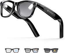 EarlySincere 2026 Ai Smart Glasses for Men Women, 8mp 4k Hd Camera Glasses